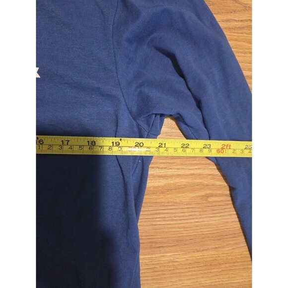 Airwalk Long Sleeves Blue Men T-Shirt Medium Pre-Owned - Picture 7 of 7
